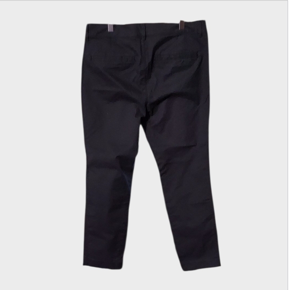 NWT Old Navy PIXIE Mid Rise Navy Ankle Pants ~sz 8 Petite - Picture 6 of 8